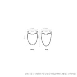 ENVE SES 3.4 NBT G2 Clincher Wheelset with Chris King R45 Hubs -Cheap MAAP || 7mesh Store ENVE 34 SES G2 Chris King Hub Clincher Wheelset 2