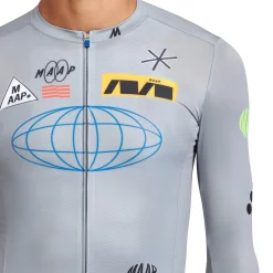 MAAP Axis Pro Long Sleeve Jersey -Cheap MAAP || 7mesh Store MAAP Axis Pro Long Sleeve Jersey Storm 4