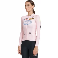 MAAP Axis Pro Womens Long Sleeve Jersey -Cheap MAAP || 7mesh Store MAAP Axis Pro Womens Long Sleeve Jersey Pale Pink 1