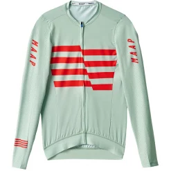 MAAP Emblem Pro Hex Long Sleeve Jersey -Cheap MAAP || 7mesh Store MAAP Emblem Pro Hex Long Sleeve Jersey Ecru Olive