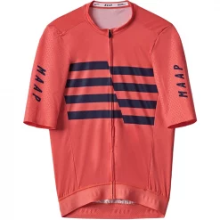 MAAP Emblem Pro Hex Recycled Short Sleeve Jersey -Cheap MAAP || 7mesh Store MAAP Emblem Pro Hex Recycled Short Sleeve Jersey Guava