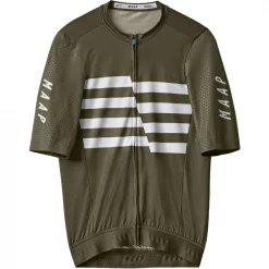 MAAP Emblem Pro Hex Recycled Short Sleeve Jersey -Cheap MAAP || 7mesh Store MAAP Emblem Pro Hex Recycled Short Sleeve Jersey Olive