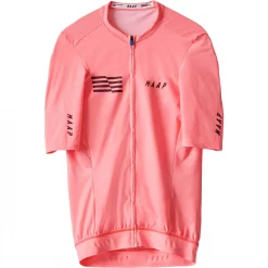 MAAP Emblem Pro Hex Recycled Womens Short Sleeve Jersey 12 MAAP Emblem Pro Hex Recycled Womens Short Sleeve Jersey -Cheap MAAP || 7mesh Store MAAP Emblem Pro Hex Recycled Womens Short Sleeve Jersey Coral Pink