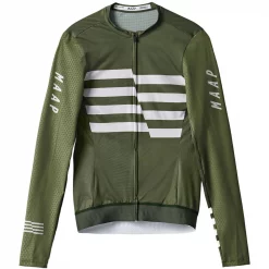 MAAP Emblem Pro Hex Womens Long Sleeve Jersey -Cheap MAAP || 7mesh Store MAAP Emblem Pro Hex Womens Long Sleeve Jersey Light Olive