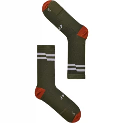 MAAP Emblem Socks -Cheap MAAP || 7mesh Store MAAP Emblem Socks Olive Green