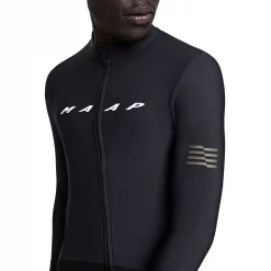MAAP Evade Thermal Long Sleeve Jersey -Cheap MAAP || 7mesh Store MAAP Evade Thermal Long Sleeve Jersey Black 3