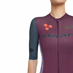 MAAP League Pro Air Womens Short Sleeve Jersey -Cheap MAAP || 7mesh Store MAAP League Pro Air Womens Short Sleeve Jersey Plum 4