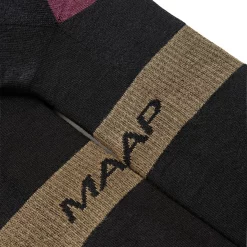 MAAP Path Socks -Cheap MAAP || 7mesh Store MAAP Path Socks Burgundy 3