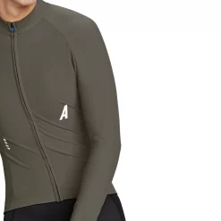 MAAP Training Thermal Long Sleeve Jersey -Cheap MAAP || 7mesh Store MAAP Training Thermal Long Sleeve Jersey Light Olive 3