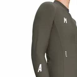 MAAP Training Thermal Long Sleeve Jersey -Cheap MAAP || 7mesh Store MAAP Training Thermal Long Sleeve Jersey Light Olive 4