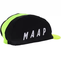 MAAP X Sigma Sports Day Vis Cycling Cap -Cheap MAAP || 7mesh Store MAAP X Sigma Sports Day Vis Cycling Cap Black Yellow 2